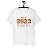 Class of 2023  Senior College  High school Graduation Kente cloth Unisex t-shirt