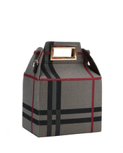Plaid Gable Box Handbag